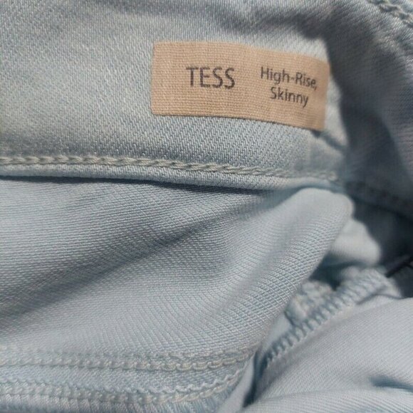 Mavi TESS High Rise Skinny Denim Jeans Womens 27 X 27 Pants Powder Blue Sample - Picture 2 of 8